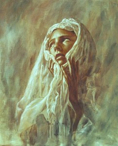 sergioOracion I - acril - 73x61 cm - 2003