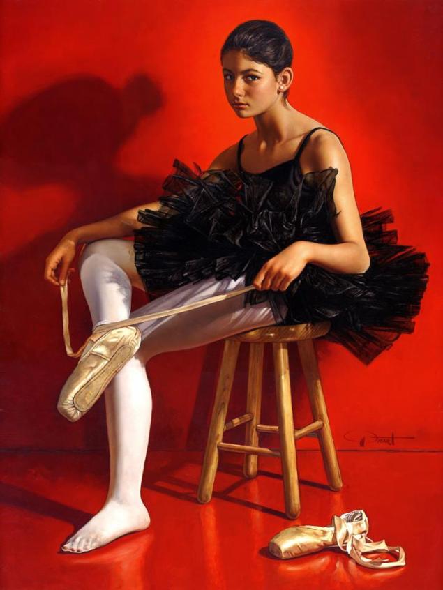 Portrait of Allegra as Ballerina