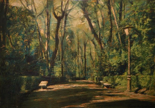 Alamedas 1. Alhambra (42x58 cm)