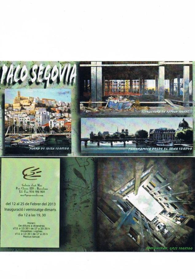 xposicion de Paco Segovia Aguado