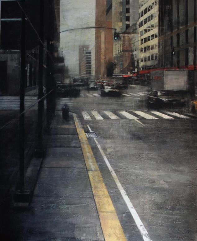 6Th Avenue.160x130 cms.