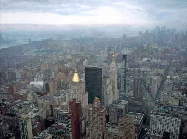 Miguel Angel Moya -Manhattan desde el Empire State
